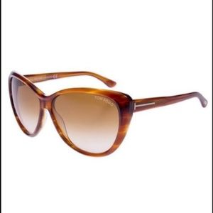 New Tom Ford Malin TF 230 65F  Havana Sunglasses